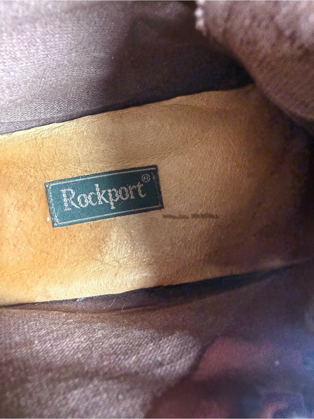 Vintage Rockport Brown Leather Lace Up Ankle Boots Womens 6.5M Made Slovenia - Picture 2 of 7
